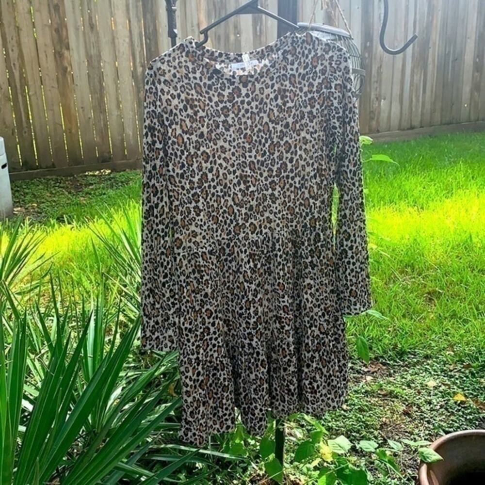 ▶️ Zara ◀️trafaluc leopard dress - Picture 2 of 15
